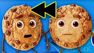 Chips Ahoy Ads, but every time there's cringe, the video gets slower