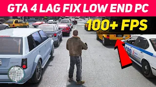 GTA 4 Lag Fix (Low End PC) 😱 1GB Ram & NO Graphics Card 🔥