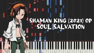 Shaman King (2021) Op - Soul Salvation by Megumi Hayashibara (Piano Tutorial & Sheet Music)