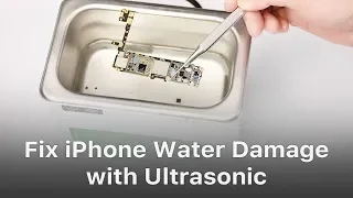 iPhone Water Damage Repair With Ultrasonic