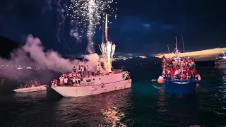 Bagnara Calabra MADONNA DI PORTOSALVO festa 2022. MARIA TRA I PESCATORI e Fuochi tra terra e mare.