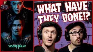 They Made Nicolas Cage DRACULA!? Renfield (2023) TRAILER REACTION