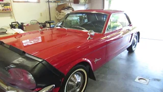 COLD Start 1965 Ford Mustang, Tour, & Exhaust!