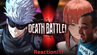 But Why Does He Cover His Eyes??!!!DEATH BATTLE: Satoru Gojo VS Makima Reaction