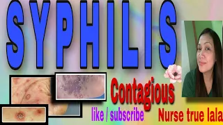 IS SYPHILIS CURABLE / nurse true lala