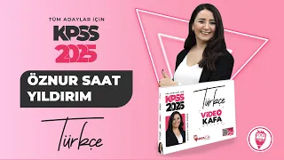 110) Paragrafta Ana Düşünce I - Öznur Saat Yıldırım (KPSS TÜRKÇE) 2024