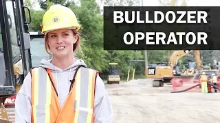 Job Talks - Bulldozer Operator, Larissa Talks About Moving Dirt and Her Apprenticeship Process