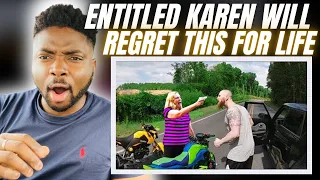 🇬🇧BRIT Reacts To ENTITLED KAREN WILL REGRET THIS FOR LIFE!