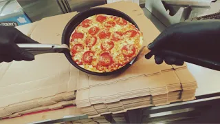 POV: Hardest Working Pizza Chef #Domino’s