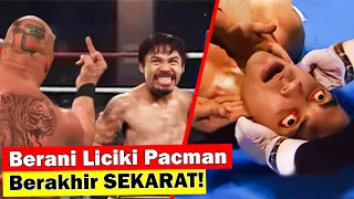 Berakhir Menjemput Ajal, Ketika Berani Main Licik DIdepan Manny Pacquiao