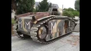 Char B-1 bis , Saumur , France