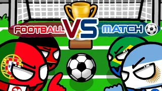 Countryballs school🎒🏫(part 6) Football Match ⚽️ 🏆...