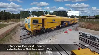 Maquinaria ferroviaria CCFC! By Alan Drone Uy