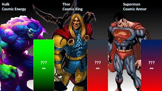 Hulk Vs Thor Vs Superman Power Level
