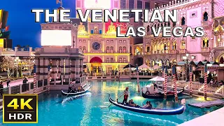 (4K HDR) The Venetian Las Vegas Narrated Walkthrough