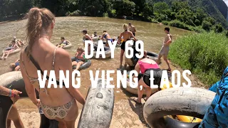 Day 69 | Tipsy Tubing in Vang Vieng, Laos