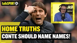 "Players have to be CALLED OUT at times!" 😏 Should Conte 'Name Names?!'  👀