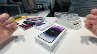 iPhone 14 Pro Max ФИОЛЕТОВЫЙ - без ВАУ эффекта