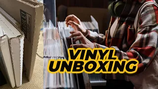 VINYL RECORD UNBOXING | OPENING A RECORD STORE Q&A | MUSIC CHAT