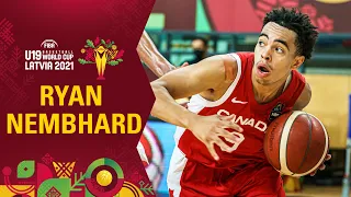 Ryan Nembhard steps up for Canada! - Best plays in the group stage | FIBA U19 World Cup