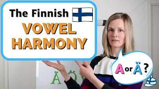 Finnish vowel harmony