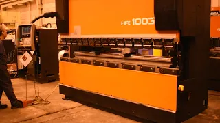 Amada HFE-1003s 110 Ton x 10' 8-Axis CNC Press Brake