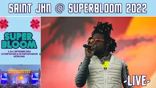 Saint Jhn live beim Superbloom, Olympiapark, München 2022