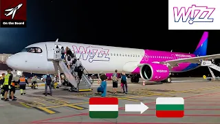 TRIP RIPORT || Amazing sunrise FLIGHT! || Wizzair || Airbus A321 Neo || Budapest - Burgas
