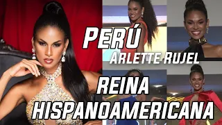 Perú - Arlette Rujel en la Preliminar de Reina Hispanoamericana 2023