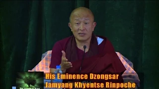 Jangchub Shing with Dzongsar Jamyang Khyentse Rinpoche on "The Guru Rinpoche Principle" (Extened)