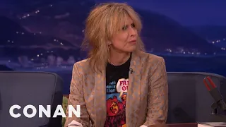 Chrissie Hynde Takes The Bus In Los Angeles | CONAN on TBS