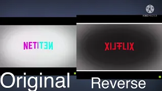 NetFlix Logo Effects Comparison (Original Vs. Reverse)