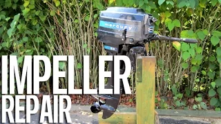 HOW-TO Impeller (water pump) Replacement In Mercury Outboard Motor