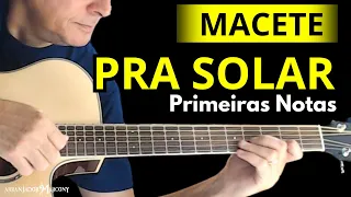 Macete para Criar SOLOS NO VIOLÃO entre os ACORDES - Dicas para INICIANTE - Arranjador Marcony