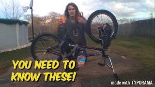 5 BMX LIFE HACKS! + BONUS TIPS!