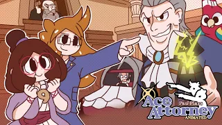 Pau Plays Ace Attorney ANIMATED | *AA1 Spoilers*