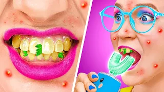 DE NERD A PRINCESA | ¡Renovación total de una sirena y trucos de belleza! Tips por 123 GO! SCHOOL