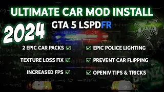 How to install Cars into GTA 5 for year 2024 - GTA 5 LSPDFR