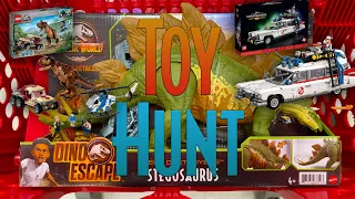 Toy Hunt | Mega Destroyers Stegosaurus + NEW Camp Cretaceous Lego | Jurassic World Mattel
