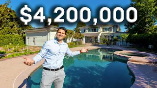 $4,200,000 California Family Home with a Private Basketball Court!
