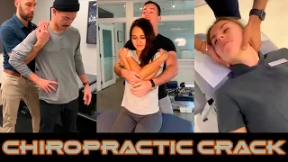 Oddly Satisfying Chiropractic Adjustment Cracks Compilation ASMR