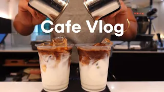 [Cafe Vlog] 대학 앞 카페의 개강을 기다리는 몸부림..😳쿠키도 만들고 바치케도 만들고..오픈부터 같이 해요🍪