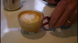 Texturing Milk for Latte Art using a French Press