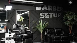 Barber Station Set Up 2022 ( Minimalist ) Compound Cut Club Edmonton Barbershop