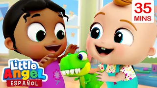 ¡Es Divertido Compartir! | Canciones Infantiles de Bebé Juan | Little Angel Español