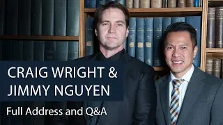 Dr Craig Wright & Jimmy Nguyen | Bitcoin and Blockchain | Oxford Union