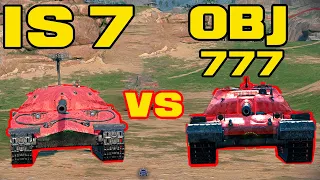 IS 7 Vs OBJ 777 World Of Tanks Blitz