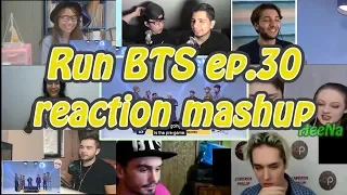 [BTS] Run BTS 달려라 방탄 ep.30｜reaction mashup