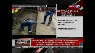 Pagkakapatay ng mga pulis sa sundalong galing sa pagkakadestino sa Marawi, iniimbestigahan