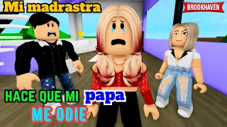 MI MADRASTRA HACE QUE MI PAPA ME ODIE | Roblox Brookhaven rp | Mini Pelicula - Historia de Roblox